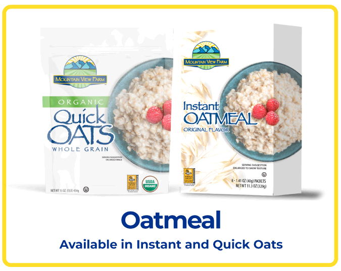 Mountain View Farms - Oatmeal