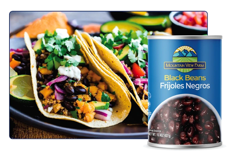 Mountain View Farm Black Beans