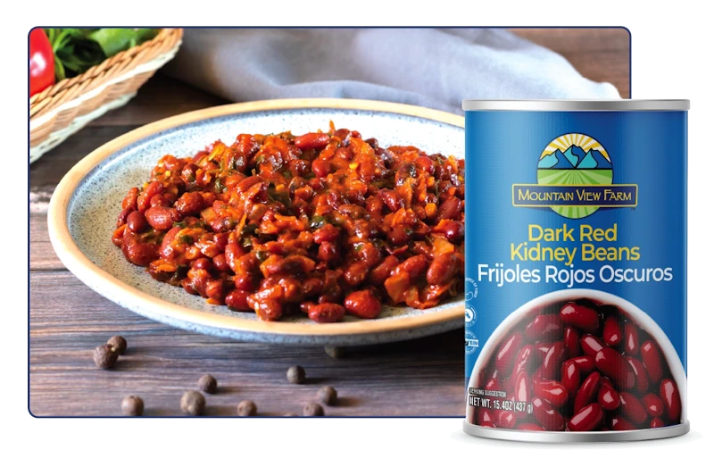 Mountain View Farm Dark Red Kidney Beans