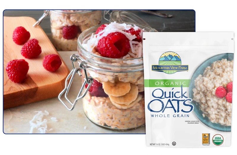 Mountain View Farm Quick Oats